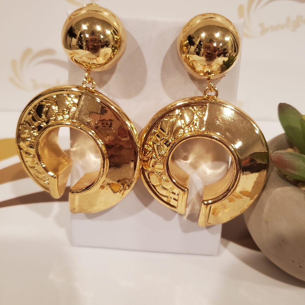 18kt gold plated Earrings